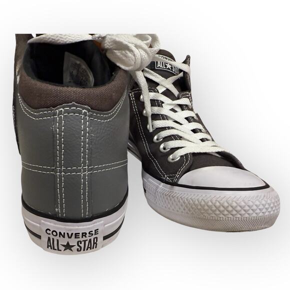 Converse Mens Size 8 Chuck Taylor All Star 154841C Gray Running Shoes Sneakers - Picture 11 of 16